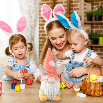 Easter Bunny Gnome Apdailos Lėlės Velykų Beveidis Lėlės Velykų Dekoro Pliušinis Nykštukas Žaislai Vaikams Dovanų Velykų Dekoracijos Namams