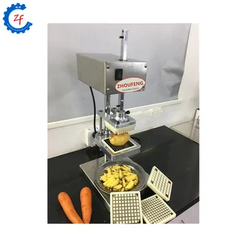 Elektros bulvytės fri pjaustymo mašinos/bulvių traškučių gamybos mašinos/bulvių pjovimo staklės