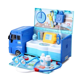 Gelbėjimo priemonės Modeliavimas Greitosios pagalbos Sunkvežimis Švietimo Sunkvežimių Vaikams Žaislų Rinkinys Vaidmuo Žaisti Dovana Berniukams, Mergaitėms, Vaikams