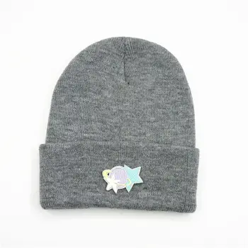 Geometrijos siuvinėjimo Tirštėti megzti skrybėlę žiemą šiltą kepurę Skullies bžūp beanie skrybėlių už vaikas vyrai moterys 246