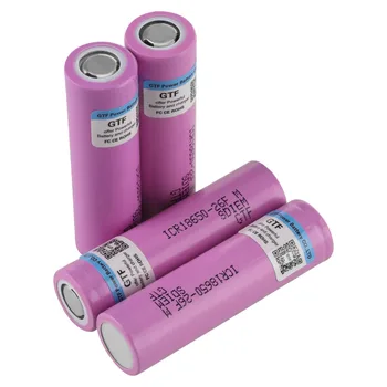 GTF 2VNT), 3,7 V 18650 Baterija Li-ion IKPA 18650-26 2600mAh 18650 Akumuliatorius, Žibintuvėlis + 1pc 18650 baterija, įkroviklis