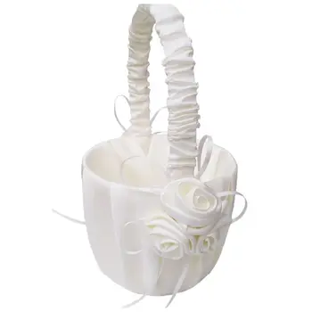 Gėlių Mergaitė Krepšelį Vestuvių Kolekcija Tradicinė Balta