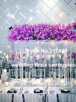 Gėlių stovas centras vestuvių stalo centerpieces
