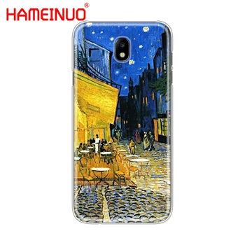 HAMEINUO Van Gogh žvaigždėtą naktį padengti telefono dėklas Samsung Galaxy j3 skyrius J5 J7 2017 J527 J727 J327 j3 skyrius Premjero J330 J530 J730 PRO