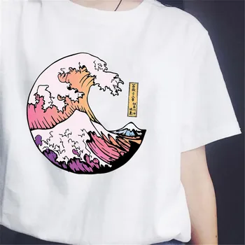Harajuku Kempingas T-shirt Moterims, Kalnai, kuriam Skambinate, ir aš Turi Eiti Hipster Grafinis Tees 2020 Metų Vasaros Naujus Marškinėlius Moterims