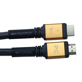 HDMI į HDMI Kabelis 1M 2m 3m 5m 3D 4K Male-Male High Premium Auksu HDMI Adapteris Tablet HDTV Kamera, PC 1001