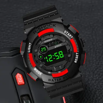 HONHX Sporto Laikrodžiai Moterims Ir Vyrams, Skaitmeniniai laikrodžiai LED Dienos, Lauko Elektroninių Laikrodžių Mados Daugiafunkcį Prekės Viršų reloj mujer