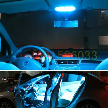 Interjero Paketas Komplektas SEAT CORDOBA (6L2) 10pc LED Žibintai įkrovos skaityti daiktadėžė licencijos plokštės lempos lemputes Hi-Q