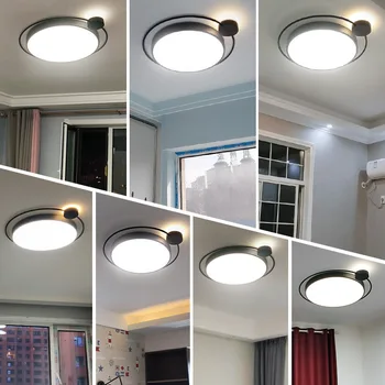 Japonija lamparas de techo colgante moderna kambarį apdaila prieškambario lempa LED lubų šviestuvas Naktiniai Aliuminio
