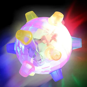 Karšto Pardavimo Juokinga Mirksi Šoktelėti Kamuolys LED Šviesos Šokių Muzikos Ball Žaislas Dovana Berniukams, Mergaitėms 775