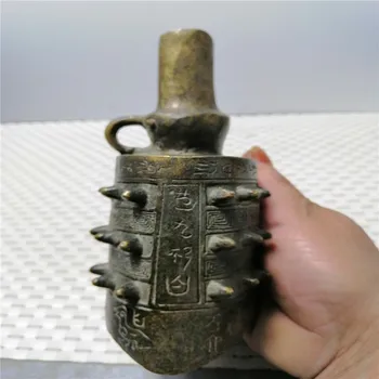 Kinijos LIAUDIES senojo bronzos Senųjų Muzikos instrumentų Vario Butas Bell