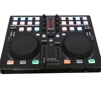 KUANI BLACKNOTE DJ controller žaisti diskų grotuvai Maišymo MIDI valdiklis kompiuterio garso maišytuvas maišymo konsolės garso maišytuvas