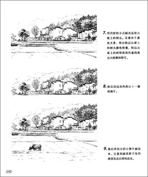 Lengva Išmokti Pieštuku piešimo knyga mielas mielas eskizas pieštuku paveikslų, knygų skaičius piešimo Kinų meno knyga