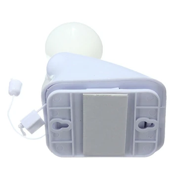 Lipnios Naktį Šviesos Portable LED Vielos Lemputė Kabineto Lempos, Baterijos, Sieninis laikiklis Traukti Liniją Lempos
