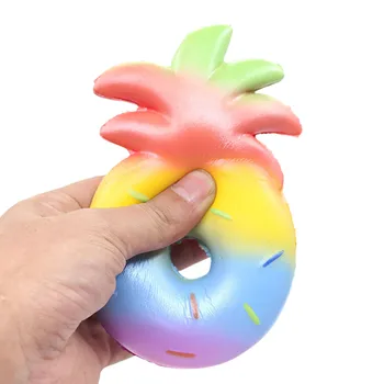 Lėtai Rikošetas Modeliavimas Spalvos Ananasų Spurgos Išskleidimo Ventiliacijos Žaislas Fidget Žaislai Juokinga Išskleidimo Išspausti Ventiliacijos Žaislai