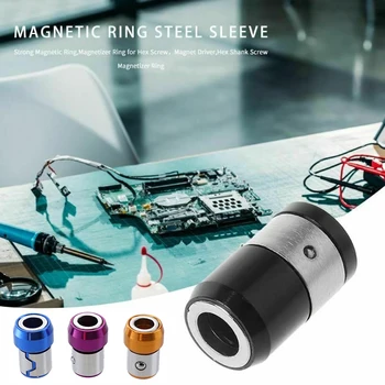 Magnetinis Žiedas Stiprus Magnetizer Atsuktuvai Bitų Vadovai Užrakto Varžtais Magnetizer Žiedas K888