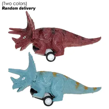 Mažas Dinozauras, Traukti Atgal, Žaislas Automobilis Greitas Ir Stiprus Triceratopsas Ankylosaurus Brachiosaurus Puikus Vaikų Dovanų