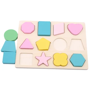 Mediniai Geometrinių Formų Rūšiavimas Matematikos Montessori Dėlionės Medinės Dėlionės Vaikų Ankstyvasis Ugdymas Švietimo Įspūdį Žaislą Dovanų