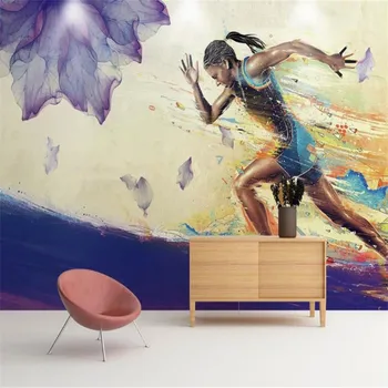 Milofi dydis užsakymą 3D spausdinimo tapetai, freskos retro salėje veikia aliejaus tapybai TV namo apdaila sienos fone