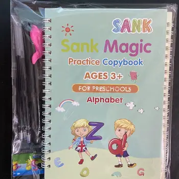 Mokymosi Numeriai Anglų Kalba Tapybos Praktika Meno Knygos Kūdikių Copybook Už Kaligrafijos Rašymo Vaikams Gryna Anglų Užrašu Žaislas