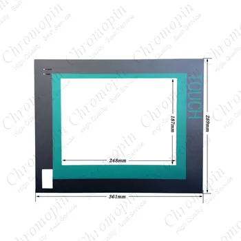 Naujas Touch panel 6AV7800-0AB20-1AC0 6AV7 800-0AB20-1AC0 PC677-12 su perdanga