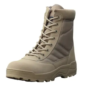Naujas Vyrų Vaikščiojimo batai Aukšto Viršų Desert combat boots lengvas vandeniui Taktiniai batai, kempingas, alpinizmas medžioklės sportbačiai