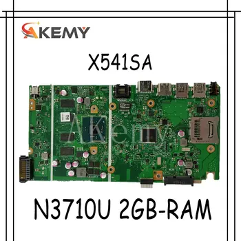 NAUJAS X541SA mainboard REV 2.0 Asus X541 X541S X541SA nešiojamas plokštė Bandymo gerai N3710-PROCESORIUS 4 Branduolių + 2GB-RAM