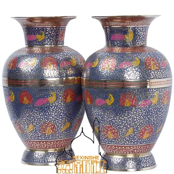 Pakistano šiuolaikinės mados apdaila meno amatų vaza pilvo butas klasikinės antikos vaza