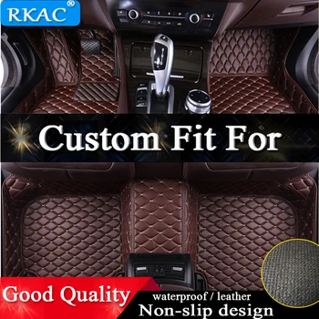 RKAC geros kokybės Specialios Pasirinktinis tilptų automobilio grindų kilimėliai Audi TT MK2 MK3 3D sunkiųjų automobilių stiliaus kilimėlių, kilimų, grindų įdėklai