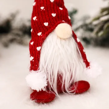 Santa Rudolph Lėlės Medžiaga Gimtadienio dovana, Namų Kalėdų Puošmena Lėlės Už Šalies Apdaila Naujųjų Metų ALI
