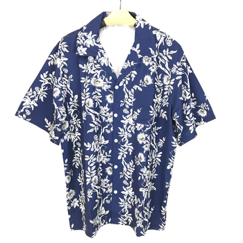 Senovinių Gėlių Spausdinti Havajų Marškinėliai Harajuku Plati Apykaklė Lopas Kišenėje Marškinėliai Nemokamas Pristatymas
