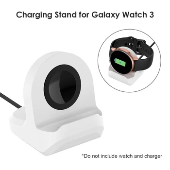 Smart Watch Baterija Krovimo Doko Stovą Anti Slip Bazės lengvas Kompaktiškas Struktūra Samsung Galaxy Žiūrėti Aktyvios 2