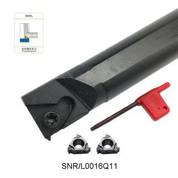 SNR0008K08 SNR0008K11 SNR0010K11 SNR0012M11 Cnc Putoja Įrankis vidinių sriegių sriegimo įrankiai Tekinimo Įrankio Laikiklis mašina Reikmenys 11IR