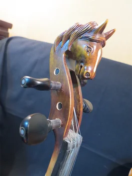 Strad stiliaus DAINA Prekės arklio galvos pažymėkite smuikas 1/2,galingas garsas #14750