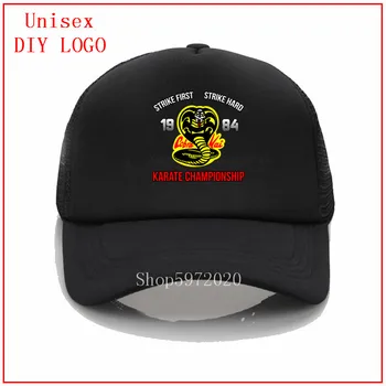 Streikuoti, Pirmas Streikas Sunku No Mercy Karatė Čempionatas 1984 Kobra skydeliai nuo saulės moterims snapback skrybėlės vyrų beisbolo kepuraitę cool