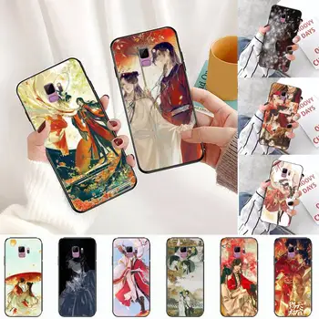 Tian Guan Ci Fu Fantastika Xie Lian Telefono dėklas Samsung Galaxy S5 S6 S7 S8 S9 S10 S10e S20 krašto plius lite