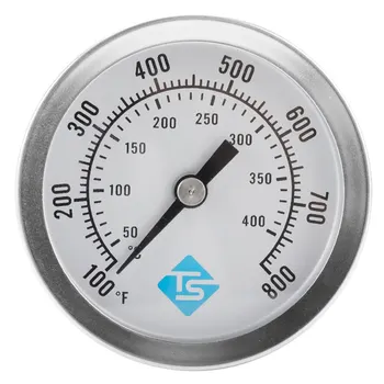 TS-BX55 100-800℉ GRILIS Nerūdijančio Plieno Termometras Dial Temperatūros Indikatorius Maisto Zondas, Virtuvės, Namų apyvokos Reikmenys