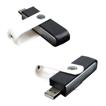 USB joninių Deguonies Baras Gaiviklis Oro Valytuvas jonizatoriaus Nešiojamas Juoda+Balta