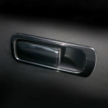 Už Mazda 3 Alexa 2019 2020 iš Nerūdijančio Plieno, Automobilių Saugojimo Dėžutė pilotu Rankena Dubenėlį, Padengti Apdaila Apdailos Lipdukas, Auto Priedai