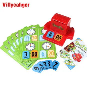 Vaikai Puzzle Žaidimas Bingo Žaidimo Laikas-Pasakoja Ankstyvojo Ugdymo Darbalaukio Žaislai Pagerinti Koncentraciją Vaikų Puzzle Žaislą Dovanų Šalis