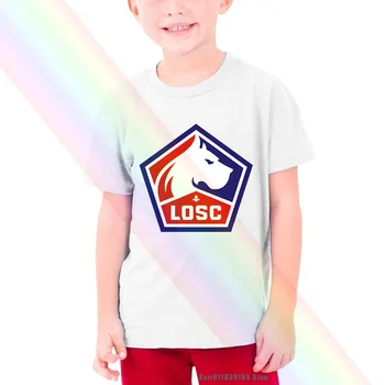 Vaiko Vaikas, T-marškinėliai, 100 Coton Klubų Futbolo Losc Lille