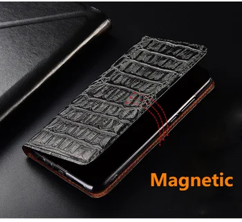 Verslo Stiliaus Natūralios Odos Originali Magneitc Savininkas Telefono Krepšys LG G8 ThinQ/LG G7 ThinQ Telefono dėklas Kortelės Lizdo Laikiklį Funda