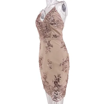 Vestido de mujer Seksuali Moteris China Nėrinių Camisole Backless Šalies Flapper Kokteilis Promenadzie Suknelė femme skraiste платье 2021