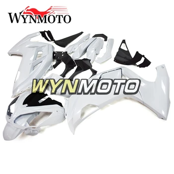 Visiškai Baltas Juodas Purvasargiai Už Kawasaki ER-6F 12-15 Ninja 650r Metus (2012-m.) ABS Plastiko Motociklo Padengti Kėbulo Dangčiai