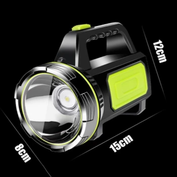 Įkraunamas LED Prožektorius, Kišeninis Žibintuvėlis atsparus Vandeniui Žibintų Žibintuvėlis Saugos Dėmesio Kempingas Šviesos