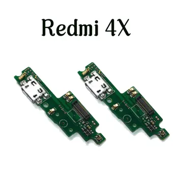 Įkrovimo lizdas skirtas XiaoMi RedMi 4X Redmi pastaba 4x redmi dėmesį, 4 USB Doko Įkrovimo lizdas + Mic Mikrofonas Moto Modulio Pakeitimo