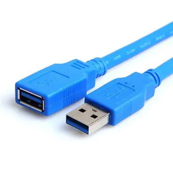 0,5 M Blue USB 3.0 Type-A Male, kad Moteris-Super Greitis ilgiklis Konverteris Adapterį, Kompiuterio pajungimo Kabelis dropshipping