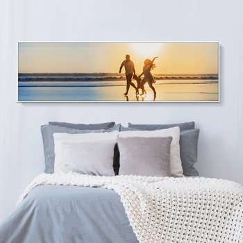 1 Gabalas HD Atspausdintas Sienos Meno kūrinius Vandenyno Saulėlydžio Marina Paveikslų Namų Dekoras Drobė Nuotraukas Kambarį Šiuolaikinės Neįrėminti