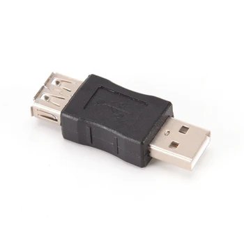 1 Gabalas USB 2.0 Extender Moterų ir Moterų Laido Adapteris Duomenų Kabelis 2.0 Extender Laidą iš KOMPIUTERIO, TV su USB, su Usb, Micro Sd Adapteris