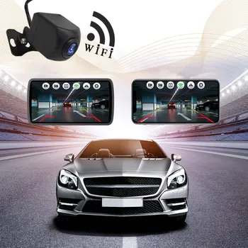1080P HD Wifi, Automobilių Galinio vaizdo Atbulinės eigos Atgal į Viršų Stovėjimo Stebi vaizdo Kameros Rinkiniu Naktį Universalus Automobilinis vaizdo Kamera Atsargine Kamera Dropshipping